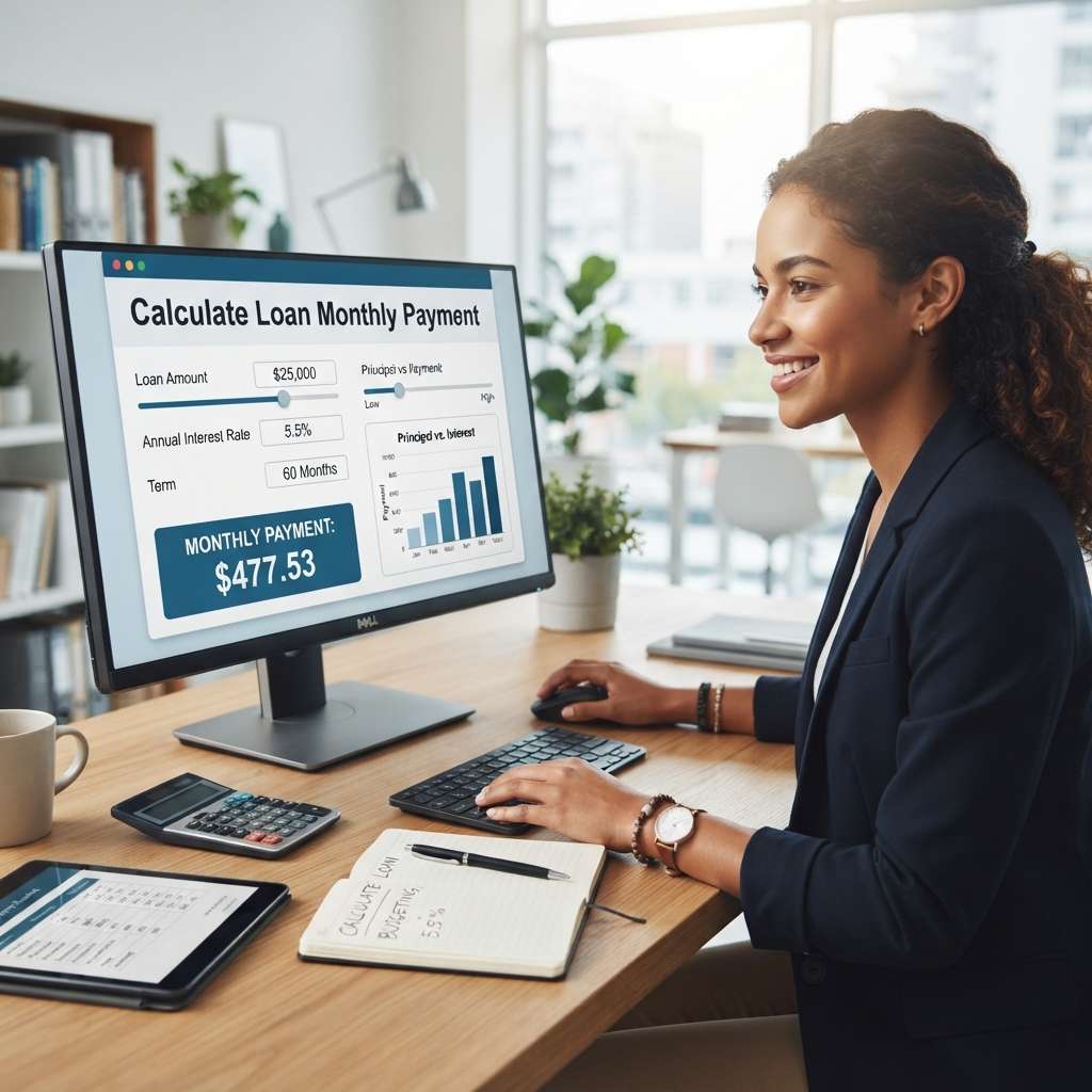 Calculate Loan Monthly Payment